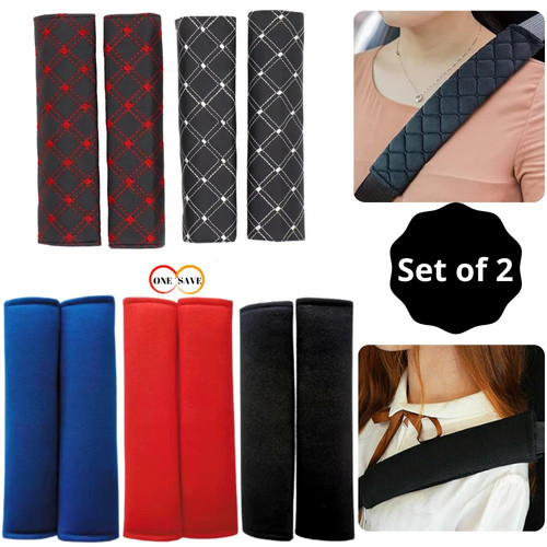 Car seat belt cover pads - x,