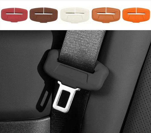Silicone car seat belt - 2x,