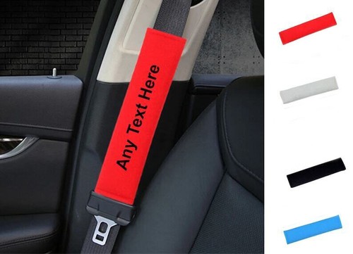 Personalised seat belt - personalised,