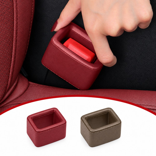 Silicone car seat belt buckle - silicone,